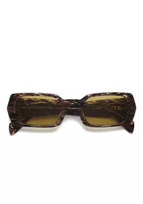 Retrosuperfuture rectangle-frame sunglasses - Brown