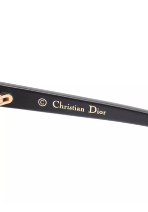 Christian Dior Pre-Owned 2020s Diorizon 1 cut-out sunglasses - Gold