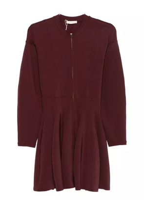 Ulla Johnson zip-fastening stretch-design dress - Red