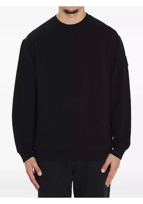 Stone Island logo-patch sweatshirt - Black
