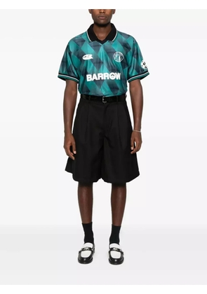 BARROW printed polo shirt - Green