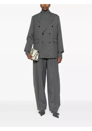 nicholson & nicholson double-breasted jacket - Grey