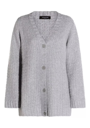 Fabiana Filippi button-up knit cardigan - Grey