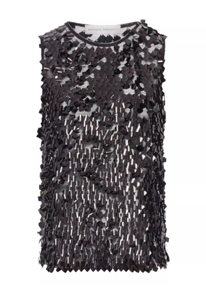 Niccolò Pasqualetti sequined tank top - Black