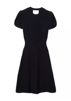 3.1 Phillip Lim cable-knit short-sleeve mini dress - Black