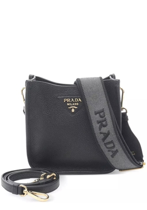 Prada Pre-Owned 2010-2025 Mini Vitello Daino Soft shoulder bag - Black
