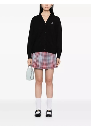 SPORT b. by agnès b. DINO embroidered cardigan - Black