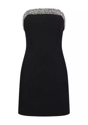 Amen off-shoulder mini dress - Black