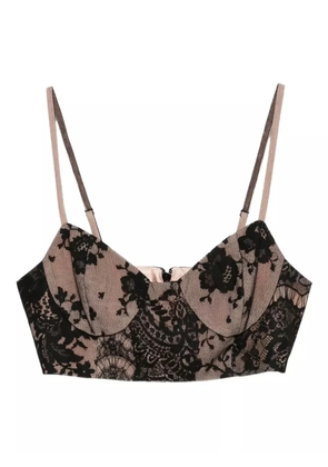 Quetsche lace corset - Neutrals