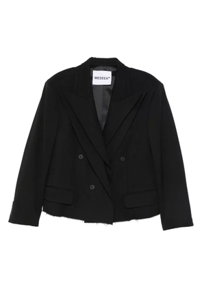 MEDEEA double-breasted blazer - Black