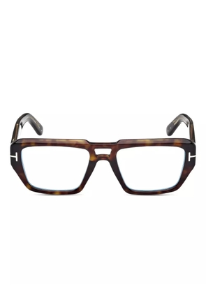 TOM FORD Eyewear square-frame glasses - Brown