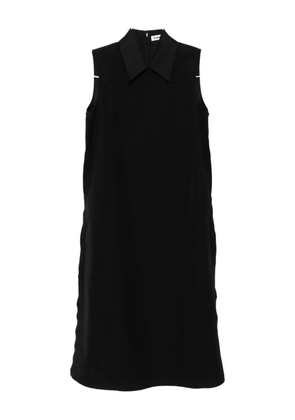 Jil Sander collared dress - Black