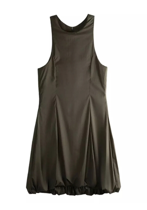 Amomento gathered midi dress - Brown