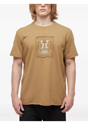 Osklen Trace cotton T-shirt - Neutrals
