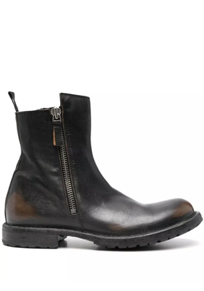 Moma leather boots - Black