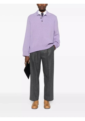 LC23 wool blend sweater - Purple