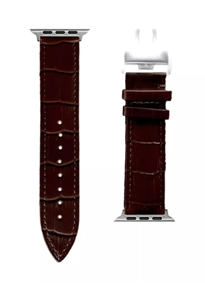 VELANTE leather Apple watch strap - Brown