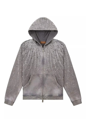 BIRTH OF ROYAL CHILD crystal-embellished hoodie - Black