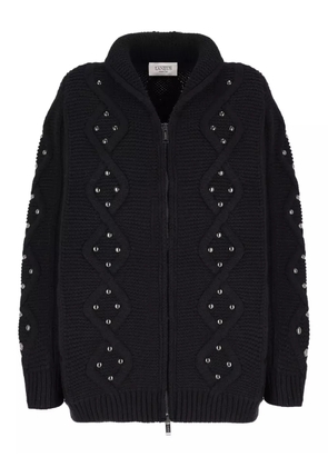 Laneus stud-embellished cardigan - Black