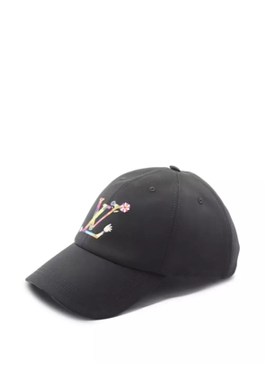 Louis Vuitton Pre-Owned xTakashi Murakami Superflat cap - Black