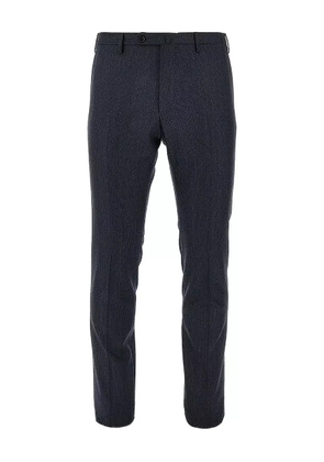 Incotex belt loops-detail trousers - Blue