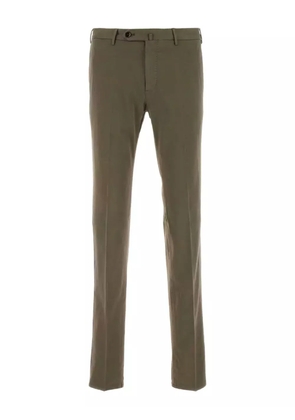 PT Torino stretch cotton blend trousers - Brown