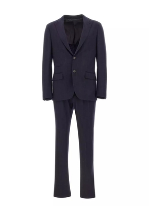 Eleventy pinstripe suit - Blue