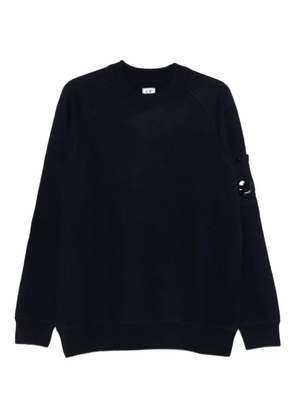 C.P. Company felted crew neck knit - Blue