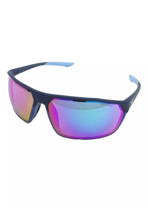 Nike Clash M rectangle-frame sunglasses - Blue