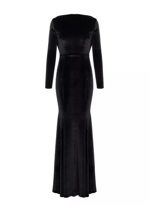 ROSERRY New York long-sleeve maxi dress - Black