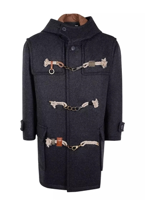 Kolor hooded duffle coat - Grey