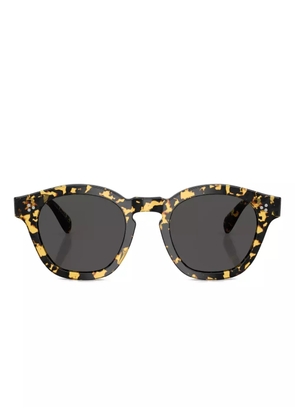 Oliver Peoples round-frame sunglasses - Black