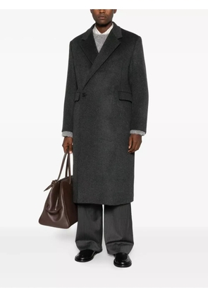 TONYWACK wool-blend buttoned coat - Grey