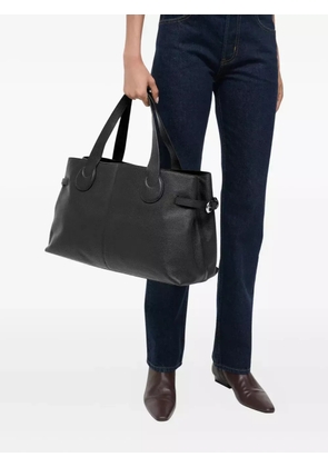 STAUD Piper leather tote bag - Black