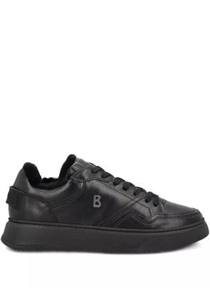 BOGNER logo-detail leather sneakers - Black