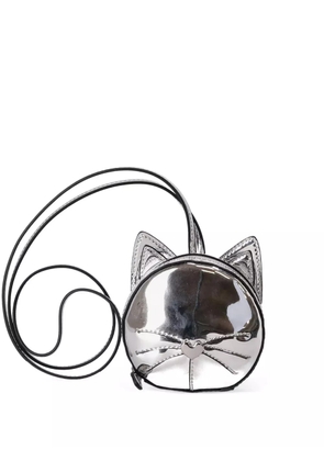 Karl Lagerfeld Ikon Le Chat cross body bag - Silver