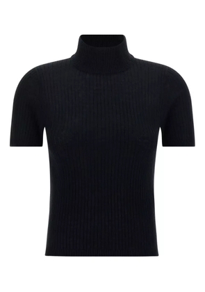 Max Mara Jnagy ribbed high-neck sweater - Black