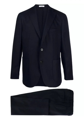 Boglioli single-breasted virgin-wool suit - Blue