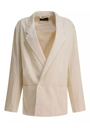 LEMAIRE double-breasted blazer - Neutrals