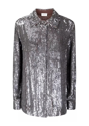 P.A.R.O.S.H. sequinned shirt - Grey