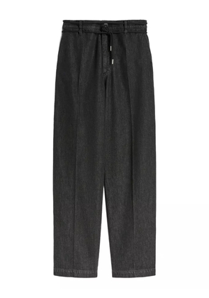 Sportmax Capsule drawstring jeans - Black