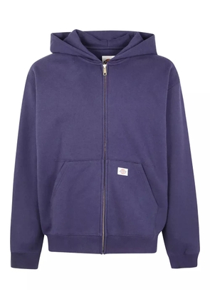 Dickies Construct zip-up cotton hoodie - Blue