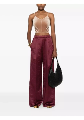 Forte Forte elasticated-waist pants - Red