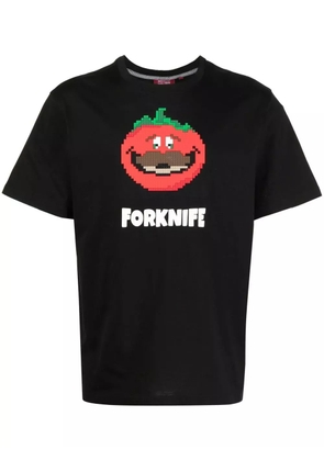Mostly Heard Rarely Seen Forknife cotton t-shirt - Black