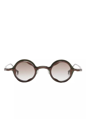 Rigards interchangeable-frame sculpted glasses - Silver