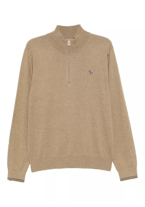 PS Paul Smith half-zip jumper - Brown