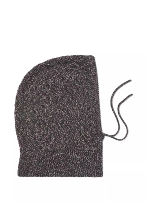 BOMPARD tie-string balaclava - Brown