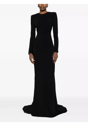 Stella McCartney long sleeve maxi dress - Black