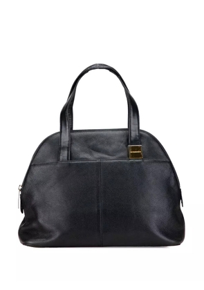 Burberry Pre-Owned 2000-2017 Leather Dome handbag - Black