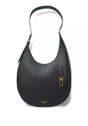avenue 67 Hoop logo-detail shoulder bag - Black